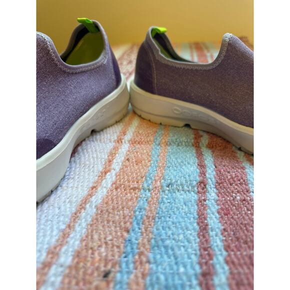 OOFOS Women's OOmg Sport Low Shoe Slip-On – Purple – Size 7.5 - Picture 4 of 8